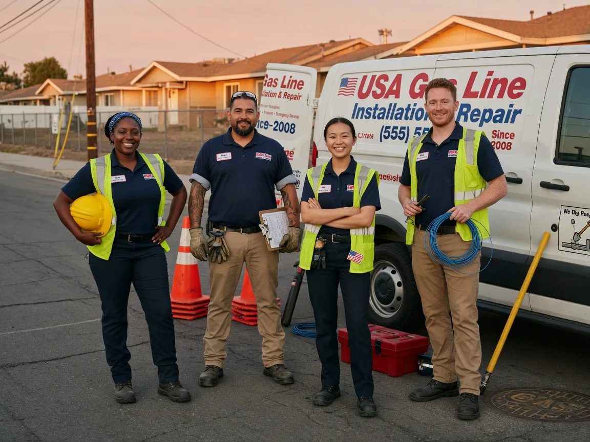 Gas Line Installation company in Dunseith, ND